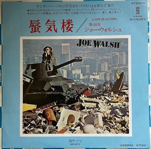 見本盤　JOE WALSH　蜃気楼　A LIFE OF ILLUSION　EAGLES　1981年　国内盤　美品