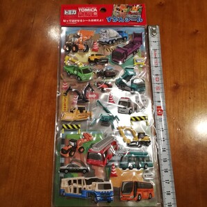 TOMICA トミカ ずかんシール トミカ公安委員会のこども免許証付き