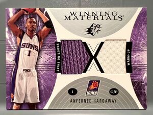 激レア Dual Jersey 03 Upper Deck Anfernee Hardaway ペニー・ハーダウェイ NBA ユニフォーム Panini バスケ Suns All-star