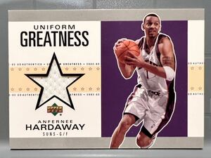 激レア Jersey 02 Upper Deck Anfernee Hardaway ペニー・ハーダウェイ NBA ユニフォーム Panini バスケ Suns All-star Legend