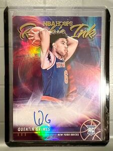 激レア RC Auto 21 Panini Quentin Grimes クエンティン・グライムズ NBA Knicks 直筆 ルーキー サイン バスケ ニックス 大活躍