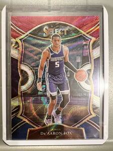 激レア Prizm 20 Panini Select De'Aaron Fox ディアロン・フォックス NBA バスケ Kings キングス プリズム 大活躍