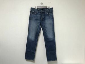  подлинный товар Abercrombie & Fitch and Fitch Abercrombie&Fitch хлопок повреждение обработка Denim брючный костюм бизнес American Casual костюм мужской W30 синий голубой Mexico производства 