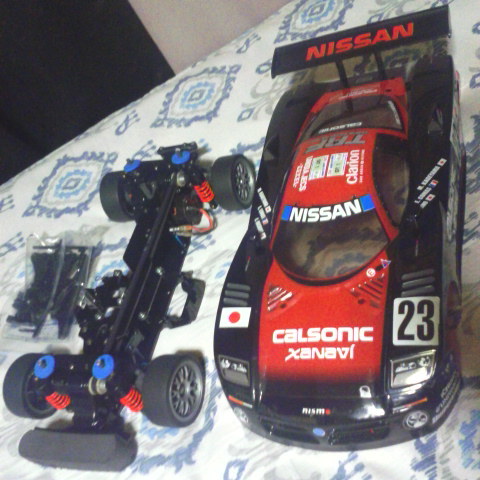 新品未開封】タミヤ 1/24 NISSAN R390 GT1 フルディスプレイモデル