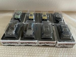 1/64 Aoshima .. not ..8 pcs. set F31 Leopard A31 Cefiro Y31 Gloria R31 Skyline 