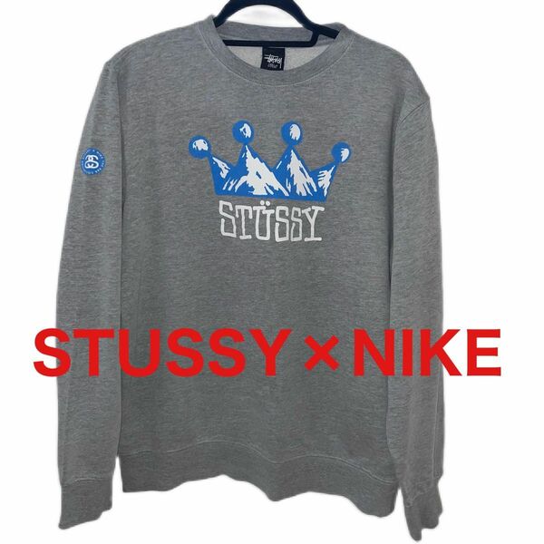 STUSSY×NIKE S&S Collection Mountain Crown スウェット