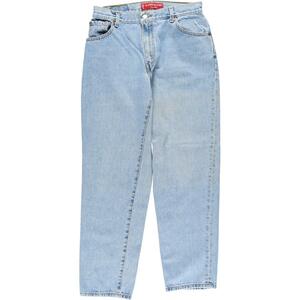 古着 リーバイス Levi's 550 CLASSIC RELAXED テーパードジーンズ デニムパンツ レディースL(w30) /eaa325218