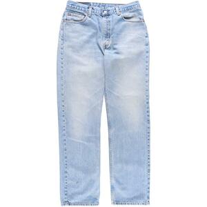 古着 リーバイス Levi's 505 REGULAR FIT STRAIGHT LEG テーパードジーンズ デニムパンツ メンズw33 /eaa315872