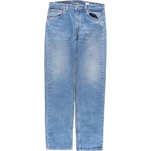 古着 90年代 リーバイス Levi's 505 REGULAR FIT STRAIGHT LEG テーパードジーンズ デニムパンツ USA製 メンズw32 ヴィンテージ /eaa310604