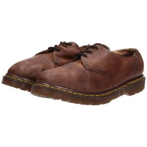 古着 ドクターマーチン Dr.Martens 3ホールシューズ 英国製 UK71/2 メンズ26.0cm /saa010914