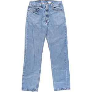 古着 リーバイス Levi's 505 REGULAR FIT STRAIGHT LEG テーパードジーンズ デニムパンツ メンズw33 /eaa309275