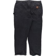 古着 ビッグサイズ カーハート Carhartt Loose Original Fit ダブルニー ダック地 ペインターパンツ メンズw43 /eaa310103_画像2