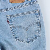 古着 90年代 リーバイス Levi's 550 RELAXED FIT テーパードジーンズ デニムパンツ メンズw32 ヴィンテージ /eaa309442_画像7