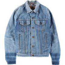 古着 80年代 リーバイス Levi's 70506 0217 ユーロモデル デニムジャケット Gジャン フランス製 レディースS ヴィンテージ /eaa312125_画像1