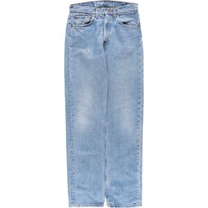 古着 リーバイス Levi's 505 REGULAR FIT STRAIGHT LEG テーパードジーンズ デニムパンツ USA製 メンズw30 /eaa310618