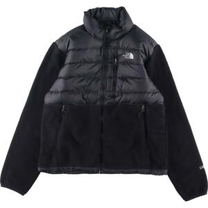 古着 ザノースフェイス THE NORTH FACE デナリダウンジャケット 550フィルパワー グースダウン×フリースジャケット メンズL /eaa309160