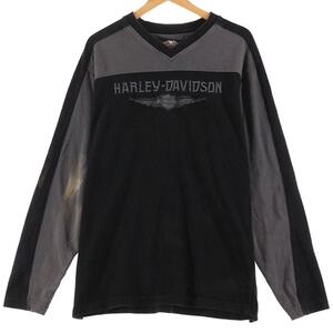 古着 ハーレーダビッドソン Harley-Davidson ロングTシャツ ロンT L /eaa317050