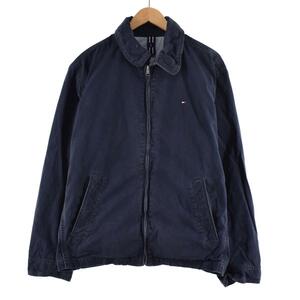 古着 トミーヒルフィガー TOMMY HILFIGER スイングトップ スポーツジャケット メンズXL /eaa317605