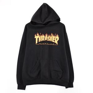 古着 SAN FRANCISCO THRASHER スラッシャー スウェットプルオーバーパーカー メンズL /eaa305165