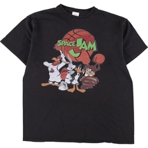 古着 ルーニーテューンズ LOONEY TUNES SPACE JAM スペースジャム キャラクタープリントTシャツ メンズM /eaa331200_画像1