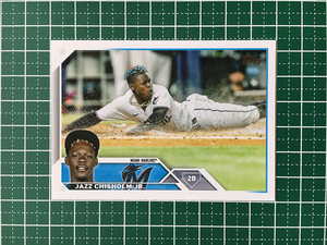 ★TOPPS MLB 2023 SERIES 1 #172 JAZZ CHISHOLM JR.［MIAMI MARLINS］ベースカード「BASE」★