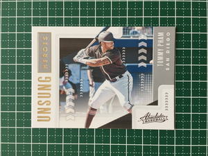 ★PANINI MLB 2020 ABSOLUTE #UH4 TOMMY PHAM［SAN DIEGO PADRES］インサートカード「UNSUNG HEROES」★