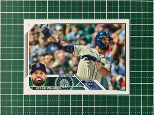 ★TOPPS MLB 2023 SERIES 1 #306 JESSE WINKER［SEATTLE MARINERS］ベースカード「BASE」★