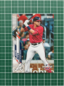 ★TOPPS MLB 2020 OPENING DAY #180 AUSTIN RILEY［ATLANTA BRAVES］ベースカード 20★