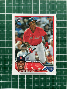 ★TOPPS MLB 2023 SERIES 1 #165 JETER DOWNS［BOSTON RED SOX］ベースカード「BASE」ルーキー「RC」★