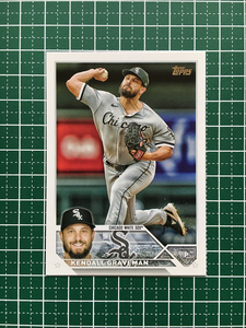 ★TOPPS MLB 2023 SERIES 1 #177 KENDALL GRAVEMAN［CHICAGO WHITE SOX］ベースカード「BASE」★