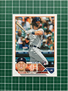 ★TOPPS MLB 2023 SERIES 1 #176 KODY CLEMENS［DETROIT TIGERS］ベースカード「BASE」ルーキー「RC」★