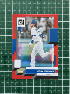 ★PANINI MLB 2022 DONRUSS #194 CODY BELLINGER［LOS ANGELES DODGERS］RED パラレル版 2022枚限定「0866/2022」★