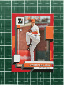 ★PANINI MLB 2022 DONRUSS #83 ANTHONY DESCLAFANI［SAN FRANCISCO GIANTS］RED パラレル版 2022枚限定「1431/2022」★