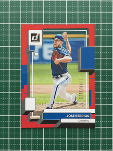 ★PANINI MLB 2022 DONRUSS #168 JOSE BERRIOS［TORONTO BLUE JAYS］RED パラレル版 2022枚限定「0348/2022」★