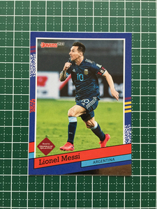 ★PANINI 2021-22 DONRUSS SOCCER ROAD TO QATAR #10 LIONEL MESSI［ARGENTINA］インサートカード「1991 TRIBUTE」★