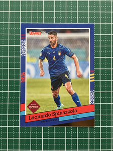 ★PANINI 2021-22 DONRUSS SOCCER ROAD TO QATAR #3 LEONARDO SPINAZZOLA［ITALY］インサートカード「1991 TRIBUTE」パラレル版★