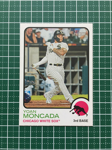 ★TOPPS MLB 2022 HERITAGE #9 YOAN MONCADA［CHICAGO WHITE SOX］ベースカード「BASE」★