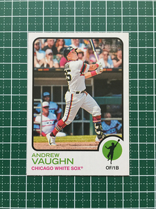 ★TOPPS MLB 2022 HERITAGE #266 ANDREW VAUGHN［CHICAGO WHITE SOX］ベースカード「BASE」★