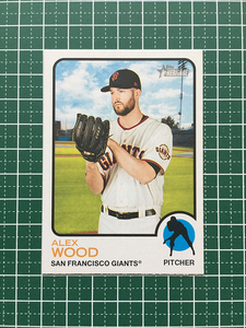 ★TOPPS MLB 2022 HERITAGE #290 ALEX WOOD［SAN FRANCISCO GIANTS］ベースカード「BASE」★