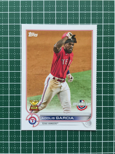 ★TOPPS MLB 2022 OPENING DAY #135 ADOLIS GARCIA［TEXAS RANGERS／読売ジャイアンツ／巨人］ベースカード「BASE」★