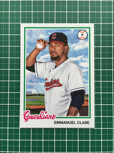 ★TOPPS MLB 2022 ARCHIVES #191 EMMANUEL CLASE［CLEVELAND GUARDIANS］ベースカード「1978 TOPPS」★