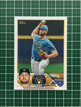 ★TOPPS MLB 2023 SERIES 1 #323 ADRIAN HOUSER［MILWAUKEE BREWERS］ベースカード「BASE」★_画像1