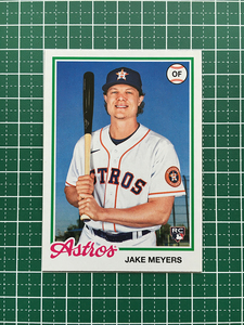 ★TOPPS MLB 2022 ARCHIVES #184 JAKE MEYERS［HOUSTON ASTROS］ベースカード「1978 TOPPS」ルーキー「RC」★