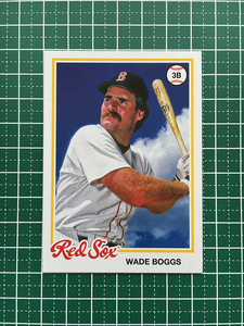 ★TOPPS MLB 2022 ARCHIVES #179 WADE BOGGS［BOSTON RED SOX］ベースカード「1978 TOPPS」★