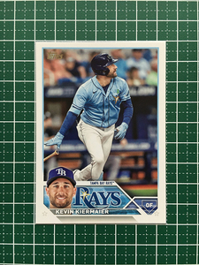 ★TOPPS MLB 2023 SERIES 1 #272 KEVIN KIERMAIER［TAMPA BAY RAYS］ベースカード「BASE」★