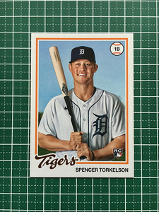 ★TOPPS MLB 2022 ARCHIVES #131 SPENCER TORKELSON［DETROIT TIGERS］ベースカード「1978 TOPPS」ルーキー「RC」★