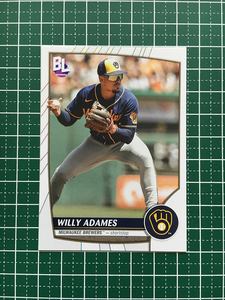 ★TOPPS MLB 2023 BIG LEAGUE #52 WILLY ADAMES［MILWAUKEE BREWERS］ベースカード「COMMON」★