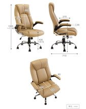 社長椅子 ブラック　パソコンチェア ハイバック 腰痛対策 エグゼクティブチェア_画像10
