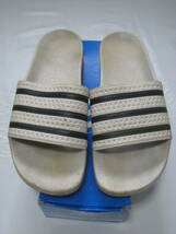 3972★ユーズド★adidas アディダス ADILETTE　アディレッタ　白29.5cm★お得★_画像3