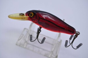 オールド ボーマー スマイリングミノー スマイリンミノー Bomber Smilin' Minnow 大 赤 シャッド系